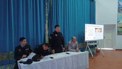 7–11 сынып оқушыларының қатысуымен «Қауіпсіз балалық шақ» тақырыбында жиын ұйымдастырылып өткізілді.