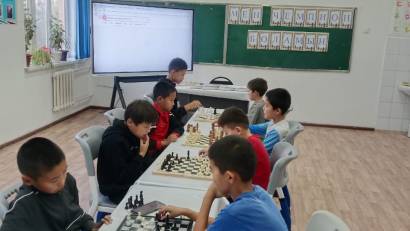  "Мен чемпион боламын" тақырыбында спорттың шахмат түрінен жарыс өткізді.