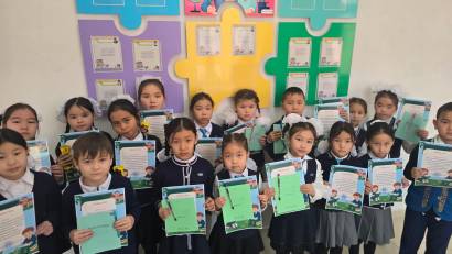  «Қаламыңды сына, шеберлігіңді таныт» тақырыбында бастауыш сынып оқушыларымен шығармашылық жұмыс өтті.  